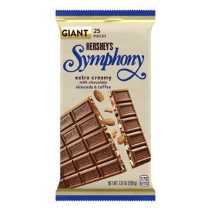 Hershey-s-Symphony-Chocolate-Almond-Toffee-Giant-Candy-Bar-7-37-oz-25-Pieces_d3e70bfa-3c7d-427f-8b0a-63e3f4b32783.3358d4821f9e5f07066751b6ec3b276f.jpeg Hershey's Symphony Chocolate Almond Toffee Giant Candy, Bar 7.37 oz, 25 Pieces
