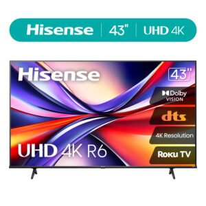 Hisense-43-Class-4K-UHD-LED-LCD-Smart-Roku-TV-HDR-R6-Series-43R6E3_79d03aa3-3b23-4925-8c3f-a84379cc462c.7785f713a5d518f16d67bca27f6e126b.jpeg Hisense 43" Class 4K UHD LED LCD Smart Roku TV HDR R6 Series 43R6E3