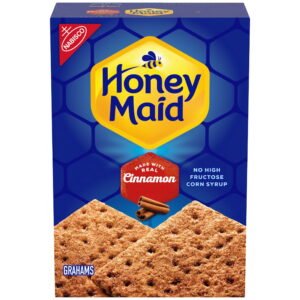 Honey-Maid-Cinnamon-Graham-Crackers-14-4-oz_ac8a1a0e-b9c4-4ec2-8516-0fef65fe0f5b.6de3921f6fa2ded15d084bfcee2988f1.jpeg HONEY MAID Cinnamon Graham Crackers, Lunch Snacks, 14.4 oz