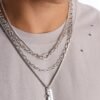 Blessed Dog Tag Necklace Set