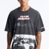 Team Penske Racing Vintage Oversized Short Sleeve Tee