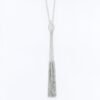 Not Going Anywhere Fringe Lariat Necklace