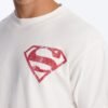 Supergirl Heavy Weight Distressed Short Sleeve Tee