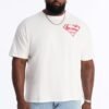 Supergirl Heavy Weight Distressed Short Sleeve Tee