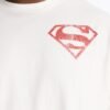 Supergirl Heavy Weight Distressed Short Sleeve Tee