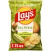 Lay-s-Dill-Pickle-Potato-Snack-Chips-7-75-oz-Bag_411f5463-5602-488f-8b54-fcdc689187a6.248a538b3cf4d9339fd1009b5fce2754.jpeg Lay's Dill Pickle Potato Snack Chips, 7.75 oz Bag