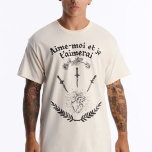 Aime Moi Oversized Short Sleeve Tee