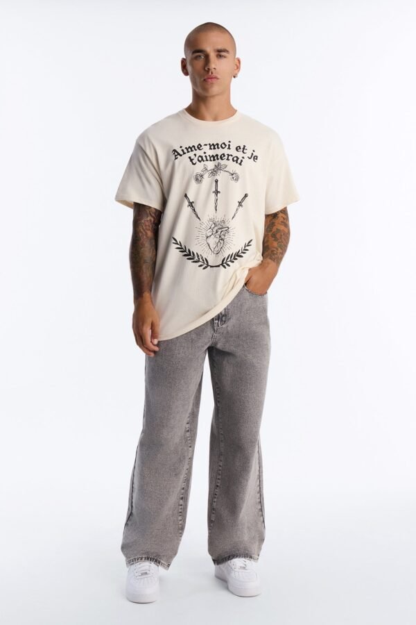 Aime Moi Oversized Short Sleeve Tee