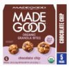 MadeGood-Chocolate-Chip-Granola-Minis-5-Count-Box-0-85-oz-Each_88a60914-3546-485e-a396-f8e6513d0b49.2053a1f441427acbd93ad7ac6895bc13.jpeg MadeGood Chocolate Chip Granola Bites, 5 Pack Count, 0.85 oz Each