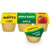 Mott's Applesauce Cups, 4 Ounce, 6 Count, Apple Flavor