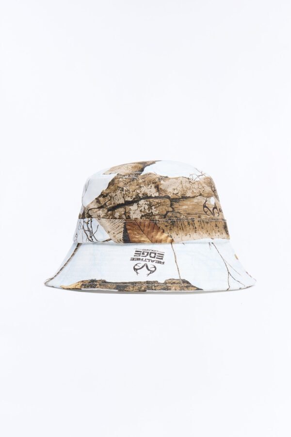 Real Tree Snow Bucket Hat