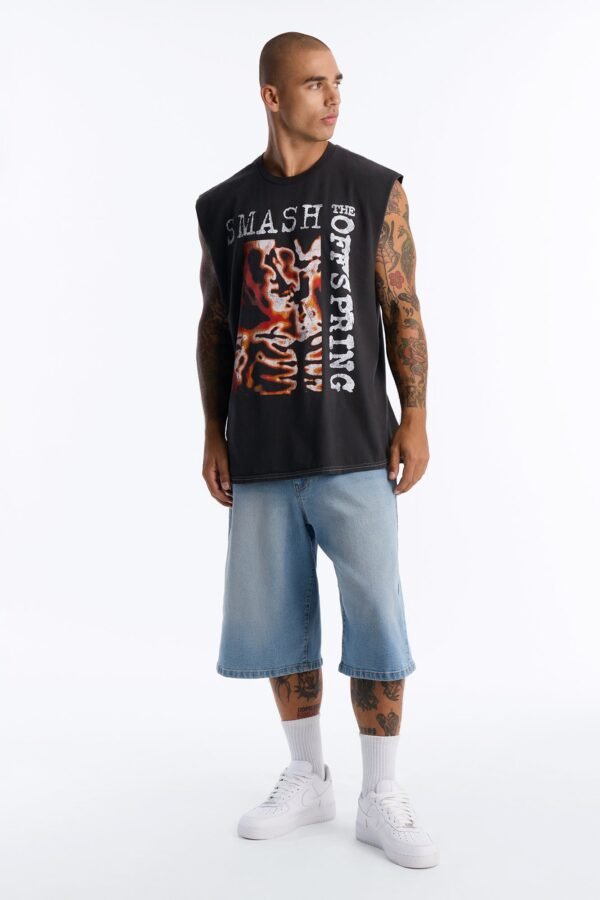 The Offspring Smash Tour Vintage Oversized Muscle Tank