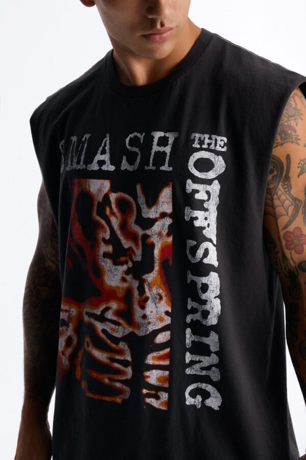 The Offspring Smash Tour Vintage Oversized Muscle Tank