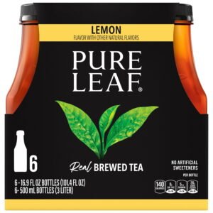 Pure-Leaf-Lemon-Black-Iced-Tea-Bottled-Tea-Drink-16-9-fl-oz-6-Pack_7bb09612-3144-4eb9-bfff-644279e688fc.b878f0d7baeafe67c94b126c026a4533.jpeg Pure Leaf Lemon Black Iced Tea, Bottled Tea Drink, 16.9 fl oz, 6 Pack