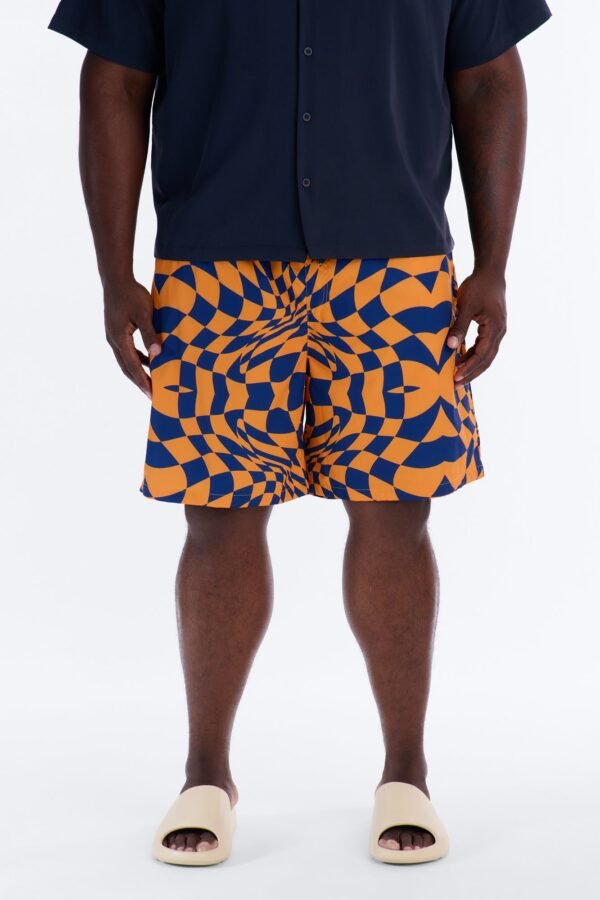 Checkered Daybreak Swim Trunk 7″