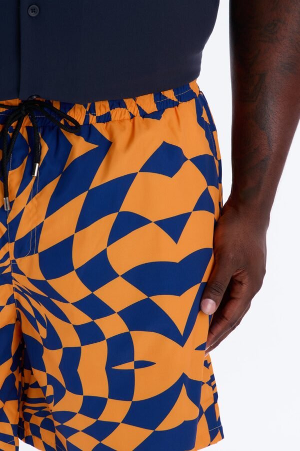 Checkered Daybreak Swim Trunk 7″