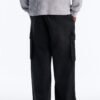 Clean Pocket Baggy Cargo Jean