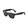 Ray-Ban Meta (Gen 2), Wayfarer, Shiny Black, Transitions® Graphite Green Lenses | Smart AI Glasses
