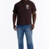 Sinners Cigar Lounge Vintage Oversized Short Sleeve Tee