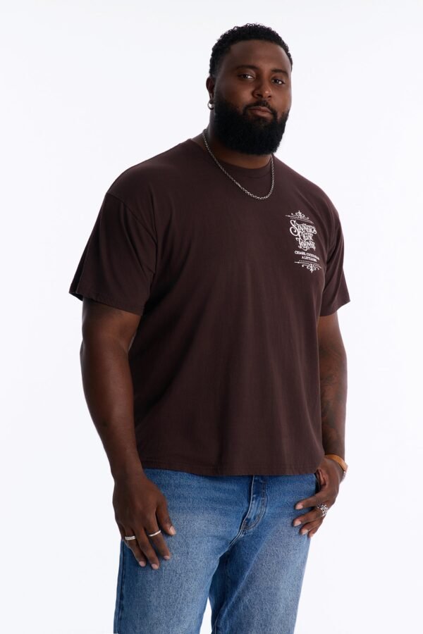 Sinners Cigar Lounge Vintage Oversized Short Sleeve Tee