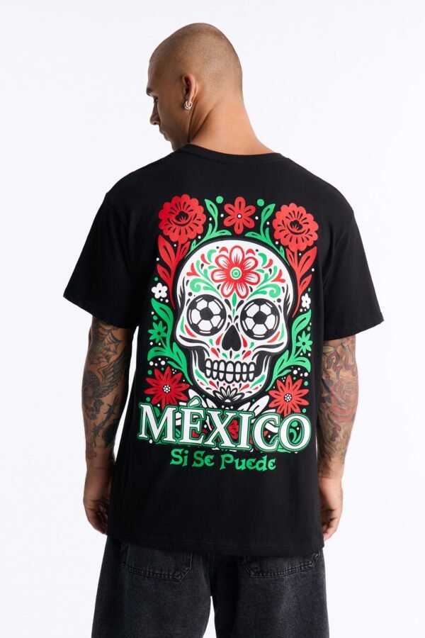 Mexico Si Se Puede Oversized Short Sleeve Tee