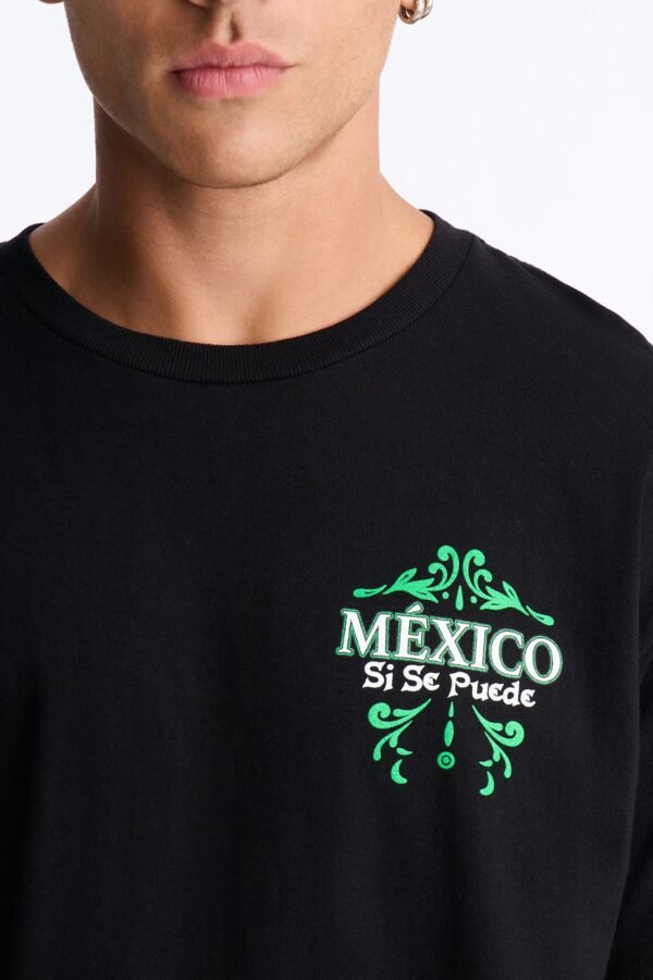 Mexico Si Se Puede Oversized Short Sleeve Tee