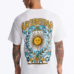 Argentina Futbol Oversized Short Sleeve Tee