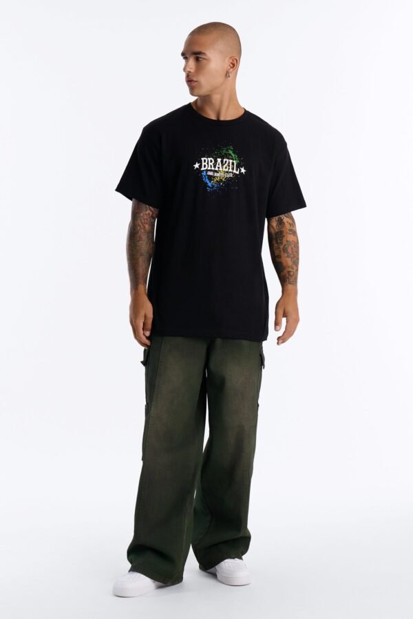 Brazil Joga Bonito Oversized Short Sleeve Tee
