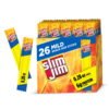 Slim Jim Smoked Jerky Meat Snack Sticks, Mild Flavor, 6g Protein Per Serving, Halloween Snacks, 0.28 oz. (26-Count)