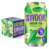 Swoon-Zero-Sugar-Green-Tea-4pk-48oz_ebe54ad7-ca5e-47f7-b20c-3126d73acf81.ad4f24438728afbaf76adcc1928fa214.png Swoon Zero Sugar Perfectly Sweet Green Tea, 5 Calories, Sugar Free, 12 fl oz Can, 4 Pack