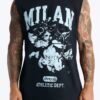 Milan Angel Oversized Muscle Tee