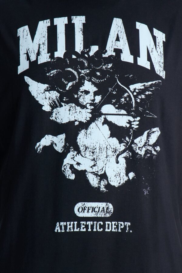 Milan Angel Oversized Muscle Tee