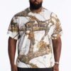 Real Tree New York Snow Embroidery Short Sleeve Tee