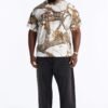 Real Tree New York Snow Embroidery Short Sleeve Tee