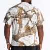 Real Tree New York Snow Embroidery Short Sleeve Tee