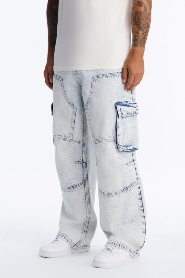 Micah Baggy Moto Jeans