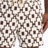 Mosaic Printed Swim Trunk 6″
