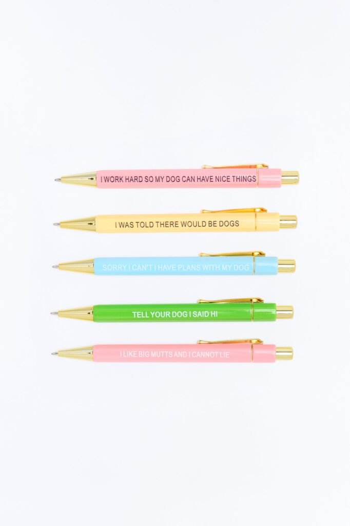 Dog People Pens 5 Pack Set