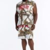 Real Tree Snow Girls Lie Flock Sweatshort