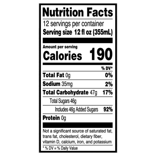 Mountain Lightning Citrus Flavored Soda Pop, 12 fl oz, 12 Pack Cans