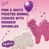 Mother's Original Circus Animal , Frosted Animal Cookies with Rainbow Sprinkles, Resealable Bag, 9 oz