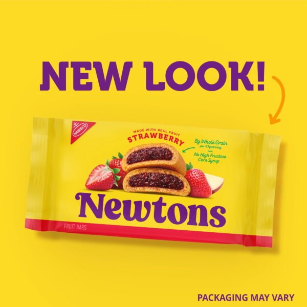 b6590491-4028-4ad2-a1d8-41e185cde914.59327fa052c37f1892a9d7811c4351de.jpeg NEWTONS Strawberry Soft Baked Real Fruit Bars, Chewy Strawberry Cookies, 10 oz