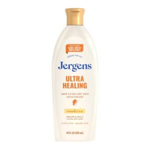 Jergens Ultra Healing Hand And Body Lotion Dry Skin Moisturizer, Vitamins C, E, B5, 10 fl oz