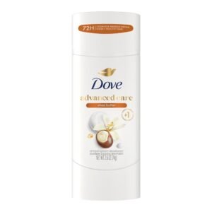 Dove Advanced Care Shea Butter Antiperspirant Deodorant Stick, 2.6 oz