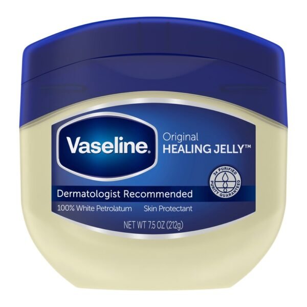 Vaseline Petroleum Jelly For Dry Cracked Skin and Eczema Relief Original 7.5 oz