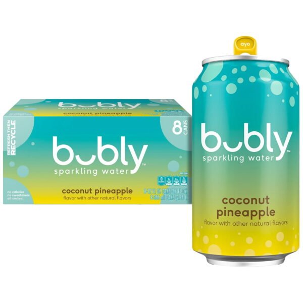 bubly-Summer-Coconut-Pineapple-Sparkling-Water-12-fl-oz-8-Pack-Cans_56c80c42-ae05-4af2-9a26-2b06fb3c1fe5.d3619bf62e7519a4a2a435199bb00e46.jpeg bubly Summer Coconut Pineapple Sparkling Water, 12 fl oz, 8 Pack Cans