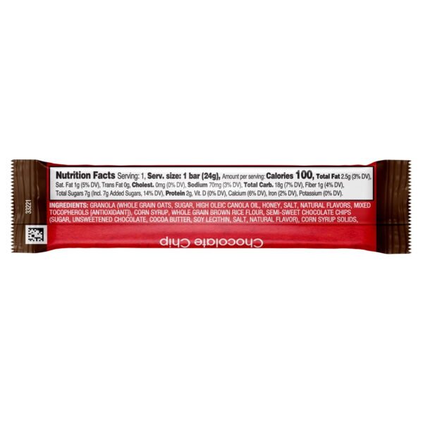 c956fc3e-2b9f-454c-9738-0dfd78b126d5.712ac22038b8788d5d7544dd1795695c.jpeg Chocolate Chip Chewy Granola Bars, Family Size, 0.84 oz Bars, 48 Count
