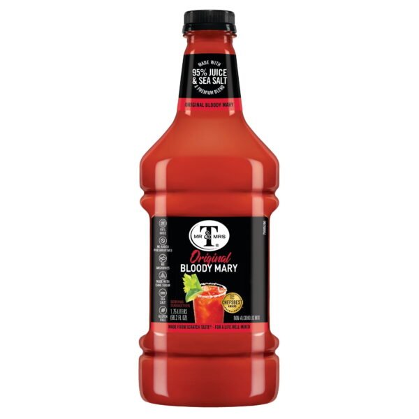 Mr & Mrs T Original Bloody Mary Mix, 1.75 L, Bottle
