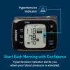 OMRON 7 Series Wireless Wrist Blood Pressure Monitor and Wrist Cuff for Home Use