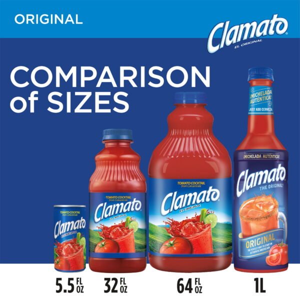 e40a3956-df9f-475a-b759-b1aadb1c5bdb.35143d346928fba6c7459fcdc27f3ab3.jpeg Clamato Original Tomato Cocktail Mixer, 32 fl oz, Bottle